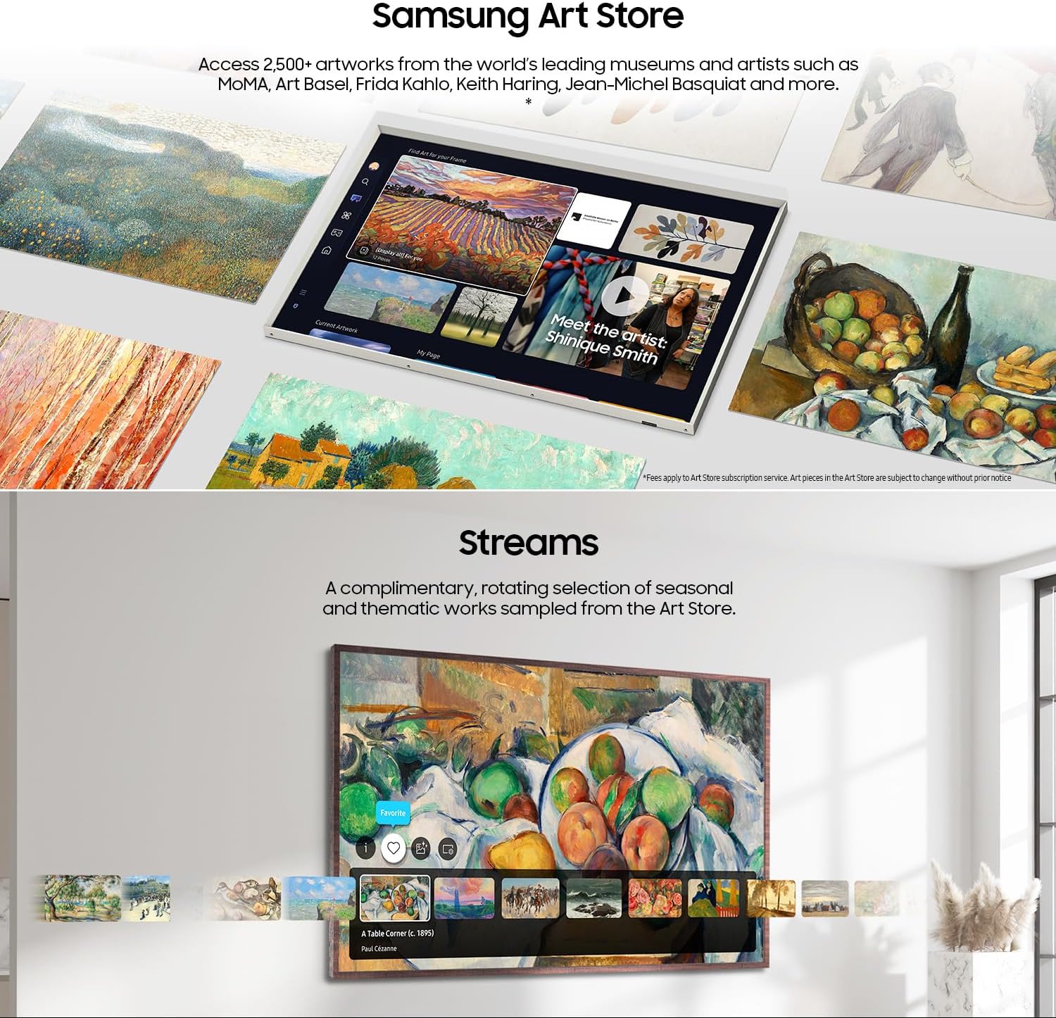 تلفزيون سامسونج الذكي فئة 85 بوصة QLED 4K LS03D من سلسلة The Frame بتقنية Quantum HDR - مفتوح الصندوق (ضمان 14 يومًا)