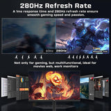 Twisted Minds 24 FHD IPS 280HZ HDMI 2.1 Gaming Monitor - Black