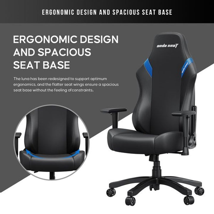 Andaseat Luna series Gaming Chair Large