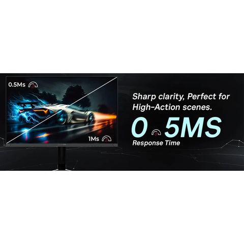 GameOn GOTX27FHD540IPS, Titan Pro X Series 27" FHD, 540Hz, MPRT 0.5ms, HDMI 2.1, Fast IPS Gaming Monitor (Supports PS5) - Black