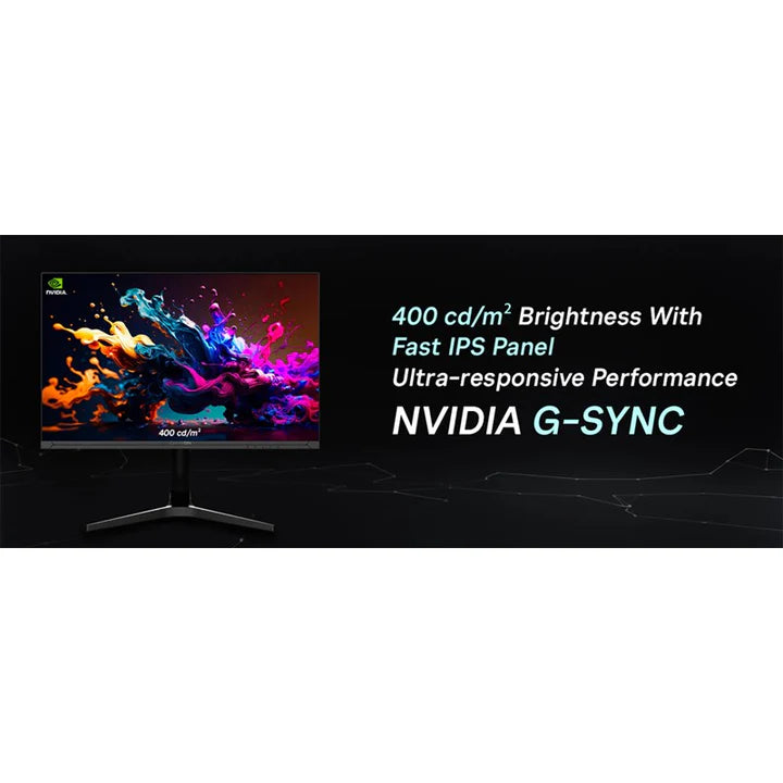 GameOn GOTX27FHD540IPS, Titan Pro X Series 27" FHD, 540Hz, MPRT 0.5ms, HDMI 2.1, Fast IPS Gaming Monitor (Supports PS5) - Black