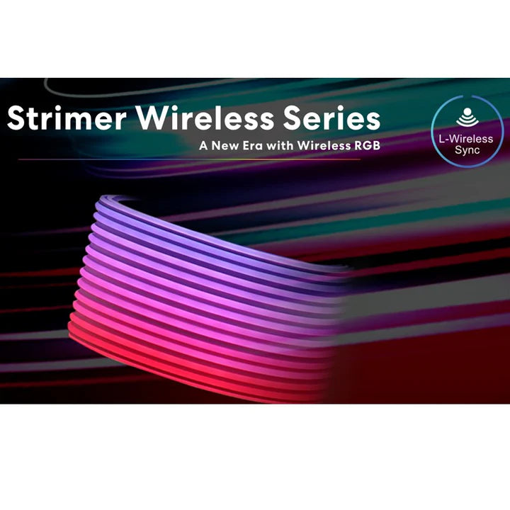 LIAN LI, STRIMER Wireless GPU 2x8-PIN Addressable RGB Extension Cable