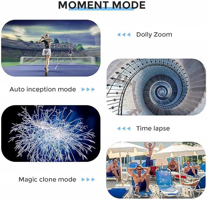Hohem Smart Selife Tripod Gimbal iSteady Q, Black