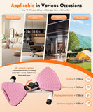 Waist Twister Machine Exercise Fitness Tool, Ab Twister Board with the Smart LED Digital Monitor, 300lbS Capacity & 20dB Ultra-Quiet, Anti-Slip Home Gym Workout Equipment for Women Belly Fat