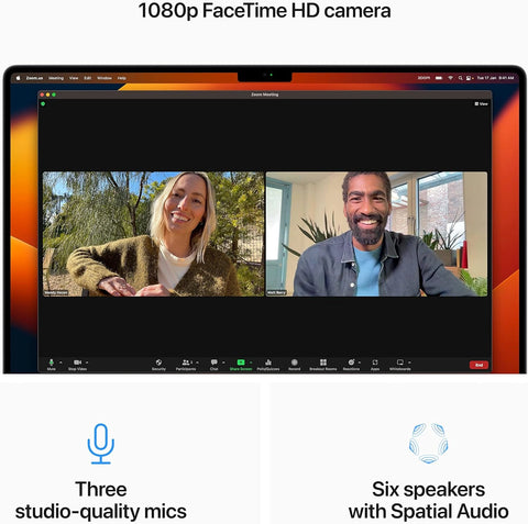 Apple MacBook Pro M2 16-inch 16GB RAM, 512GB SSD, Laptop - Space Grey