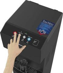 Midea Water Dispenser, Front-Standing/Bottle-Loading, Touchless, Hot & Cold, Black