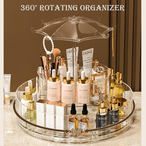 Cosmetics Storage Rack LD-1025 Transparent