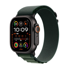 APPLE WATCH ULTRA GPS + CELLULAR, 49MM TITANIUM CASE WITH GREEN ALPINE LOOP - SMALL