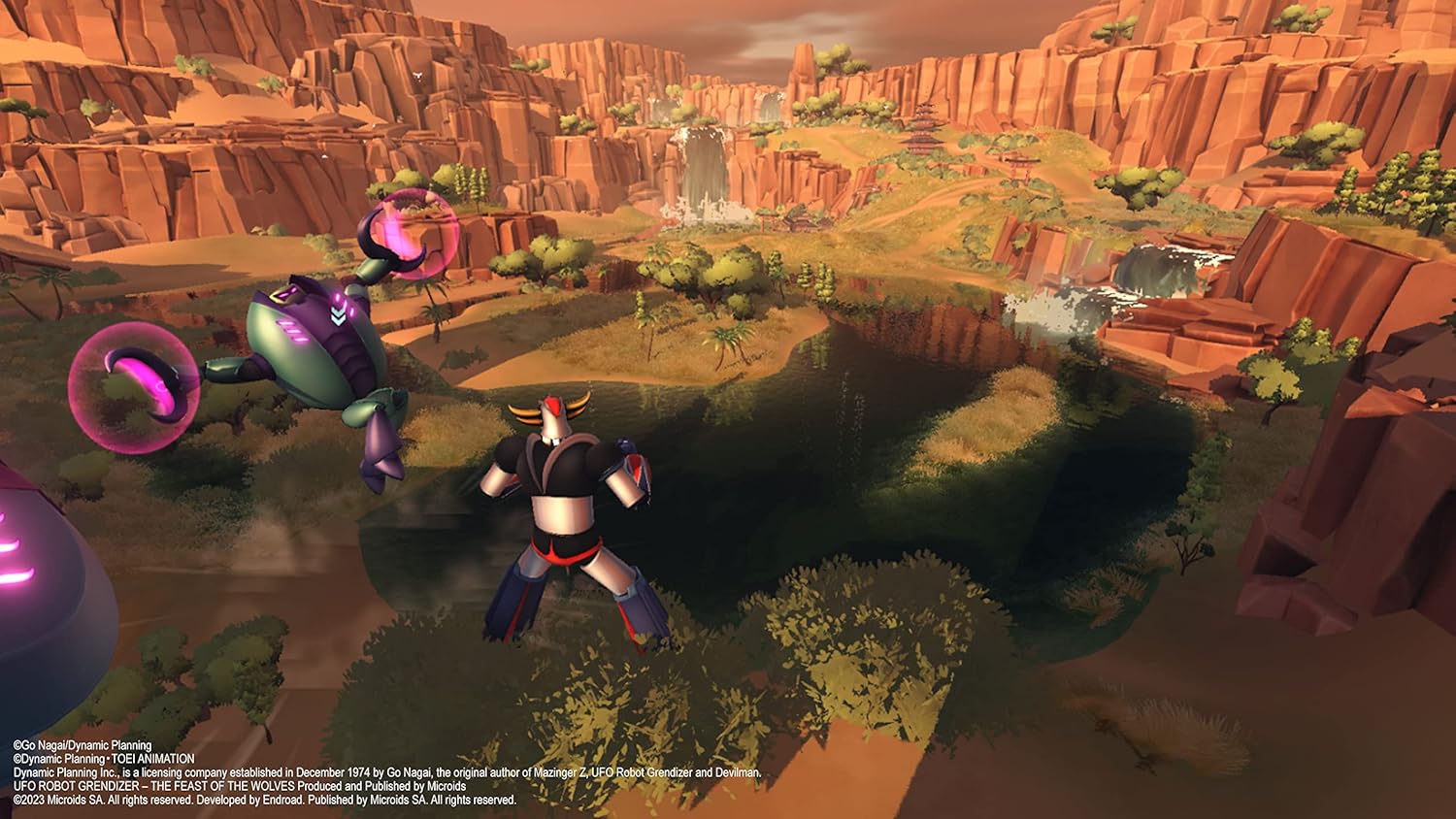 روبوت UFO لجهاز PS5 GRENDIZER عيد الذئاب eu