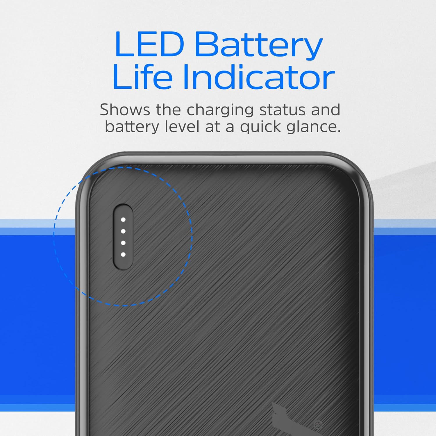 Energizer UE10055PQ_BK, 10000mAh Power Bank , Black