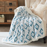 Wajade Premium Sherpa Fleece Blanket – Double-Sided Fluffy Warm Throw,Size 200 × 230 cm
