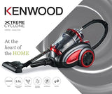 Kenwood Vacuum Bagless 3.5L 2200W GYRD - VBP80.000RG