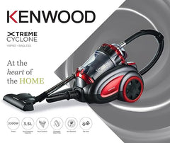 KENWOOD VACUUM BAGLESS 3.5L 2200W GYRD - VBP80.000RG
