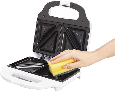Sharp 2 Slice 700W Non-Stick Sandwich Maker - KZ-SU11-W3 - White