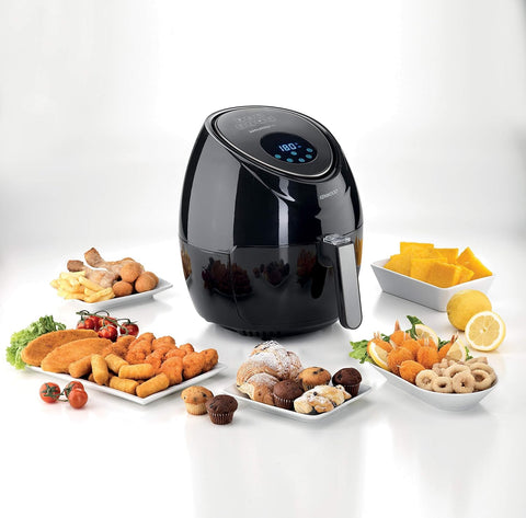 KENWOOD AIR FRYER XL 3.8L 1.7KG DGT BLK - HFP30.000BK