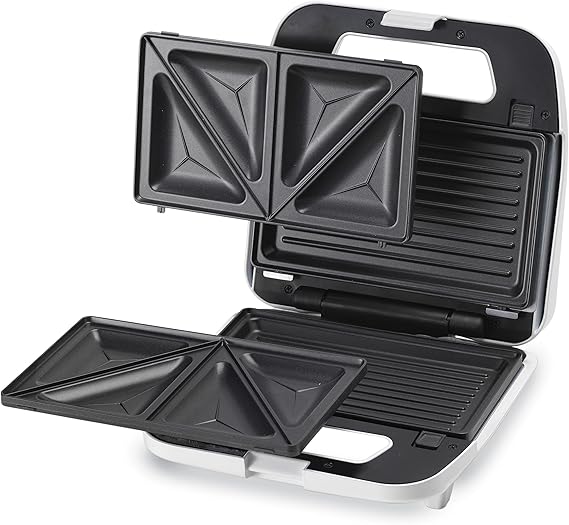KENWOOD SANDWICH MAKER 2 PLATES 750W WH - SMP02.000WH
