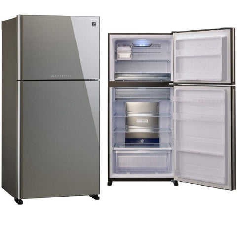 Sharp Refrigerator 820L / 28.9 CFT Double Door Silver