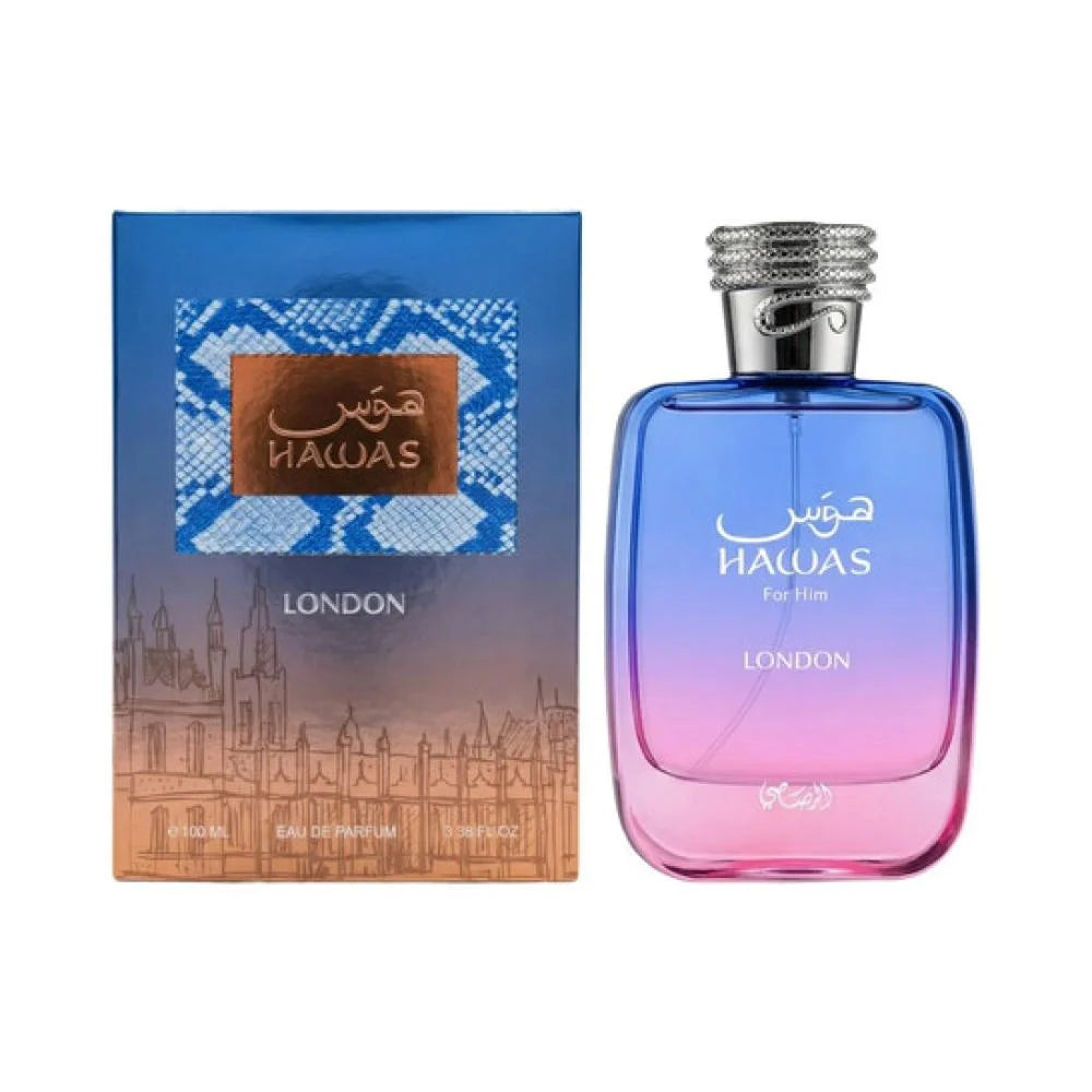 Rasasi Hawas London EDP For Him - 100 Ml