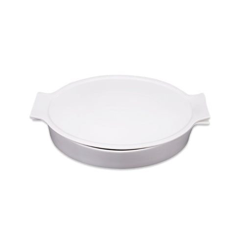 Plain Oval Casserole with Cover - 40cm