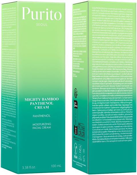 PURITO Mighty Bamboo Panthenol Cream - 100ml