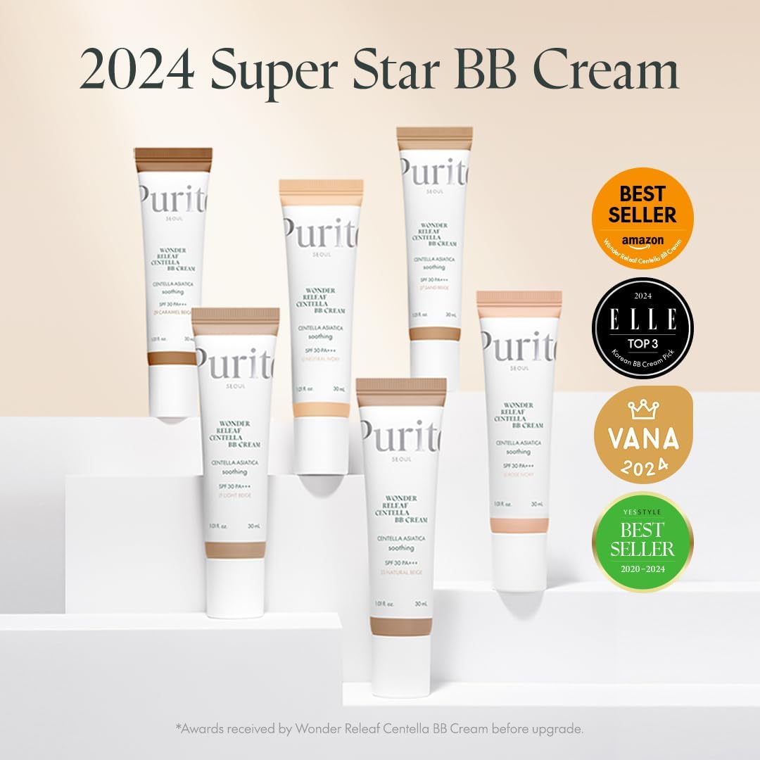 PURITO Wonder Releaf Centella BB Cream #21 Light Beige - 30ml