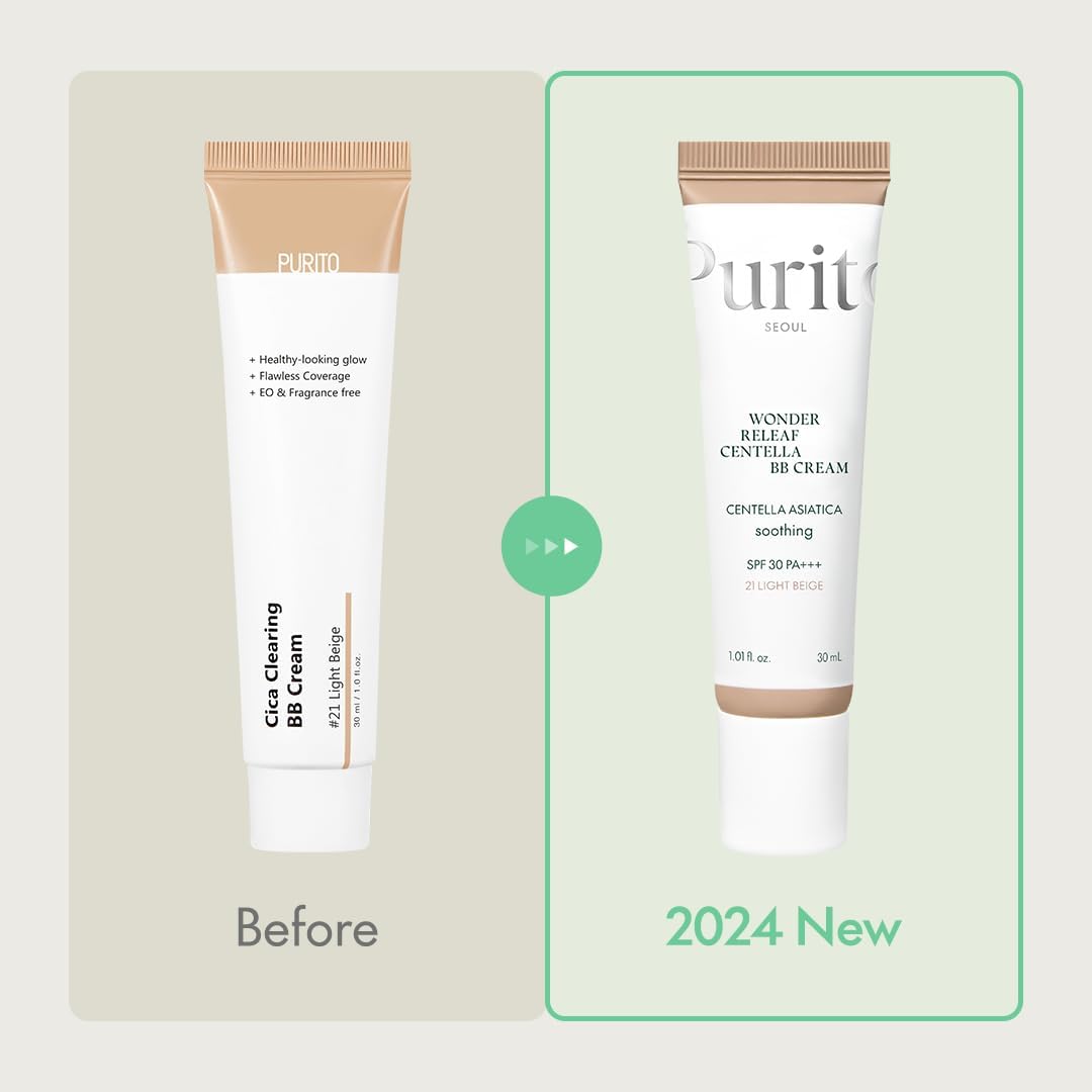 PURITO Wonder Releaf Centella BB Cream #23 Natural Beige - 30ml