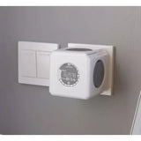 PowerCube Original Monitor UK – 4-Socket Wall Power Cube with Energy Monitoring