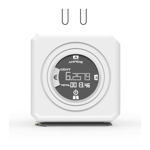 PowerCube Original Monitor UK – 4-Socket Wall Power Cube with Energy Monitoring