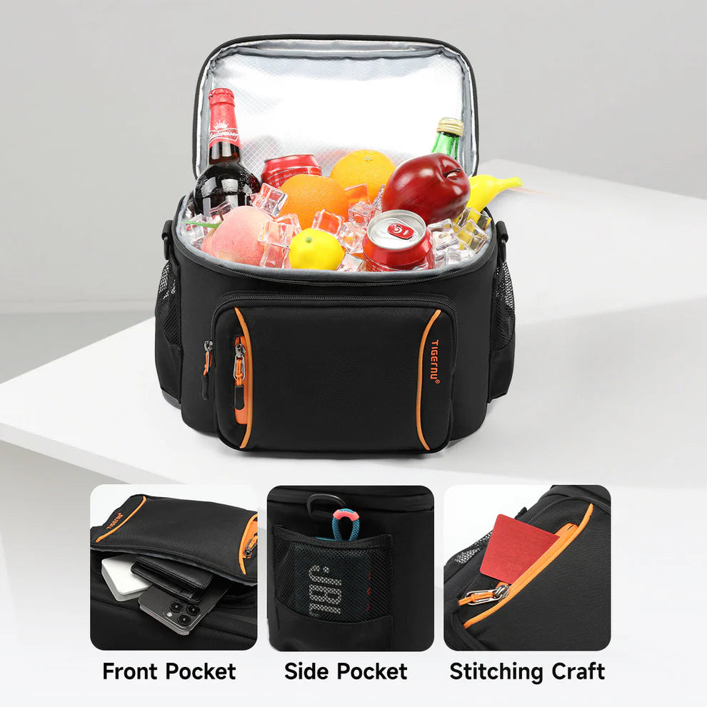 Tigernu T-S81196 13L Insulated Cooler Bag - Black