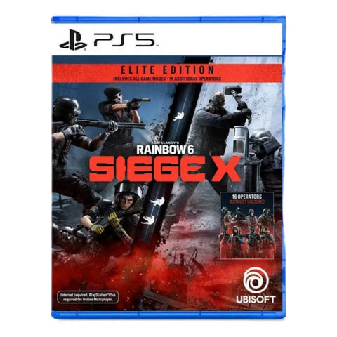 لعبة Rainbow Six Siege X لجهاز PS5 نسخة أوروبية تصويب تكتيكي جماعي
