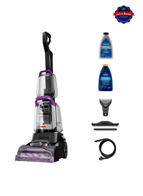 Bissell TurboClean PowerBrush Vacuum Cleaner, 600W, 2.4L, 4058K – Gray/Purple