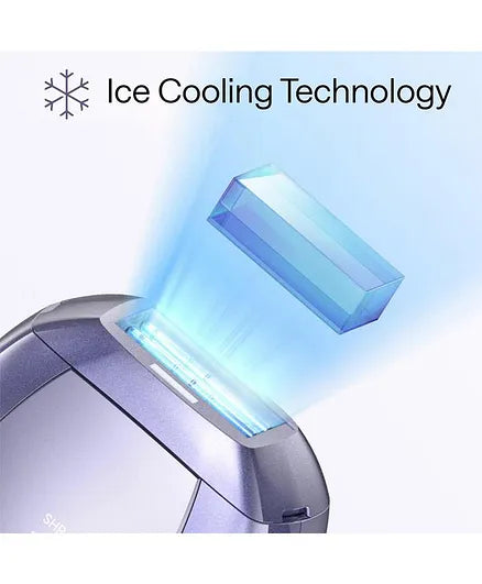 Ulike Laser Hair Removal, Air 10 IPL Hair Removal for Women and Men, 65°F Ice-Cooling Contact, Dual Lights, Skin Sensor & SHR Mode with leather case