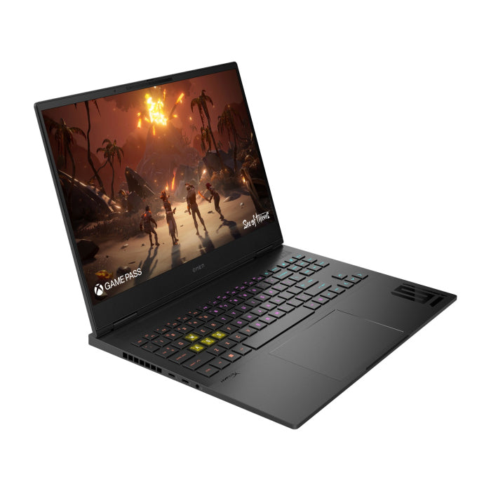 كمبيوتر محمول للألعاب HP Oman 16T-U100 Intel Core i7-14700HX 16GB Ram 512GB SSD GeForce RTX 4070 8GB 16"(2560x1600) 240Hz (Win 11) - Shadow Black