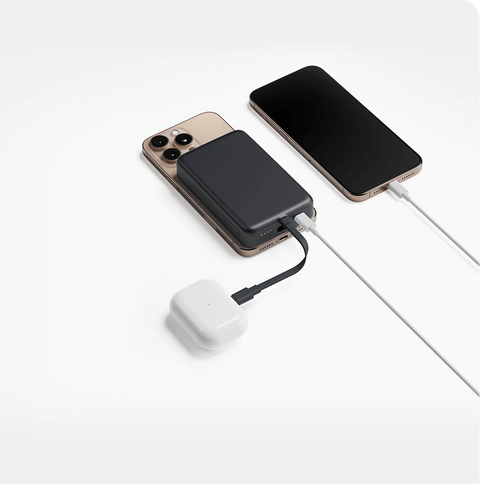 Xiaomi 33W Magnetic Power Bank 10000mAh with Integrated USB-C Cable & Wireless Charging