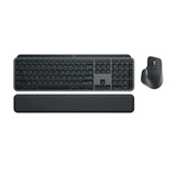 طقم Logitech MX Keys S كيبورد وماوس لاسلكي احترافي عربي/إنجليزي بإضاءة خلفية – رمادي غرافيت