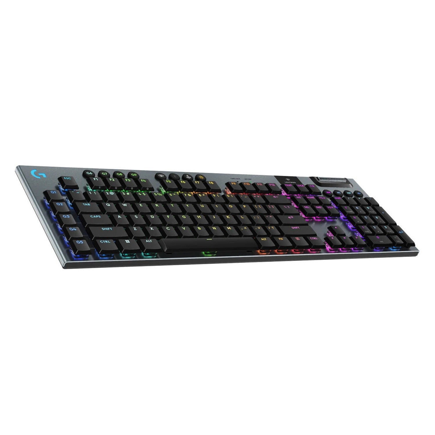 لوجيتك G915، X LIGHTSPEED، لوحة مفاتيح لاسلكية منخفضة الارتفاع للألعاب