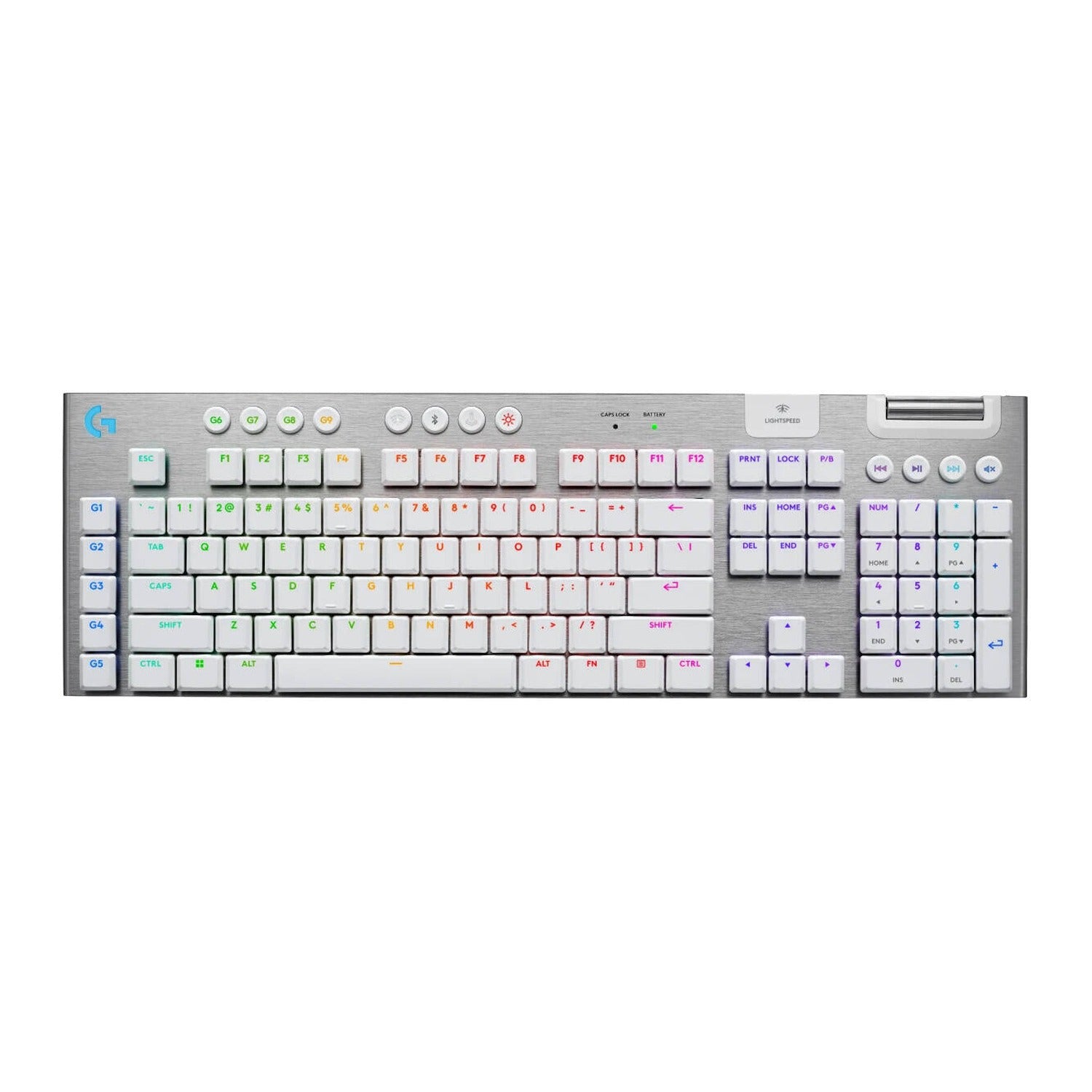 لوجيتك G915، X LIGHTSPEED، لوحة مفاتيح لاسلكية منخفضة الارتفاع للألعاب