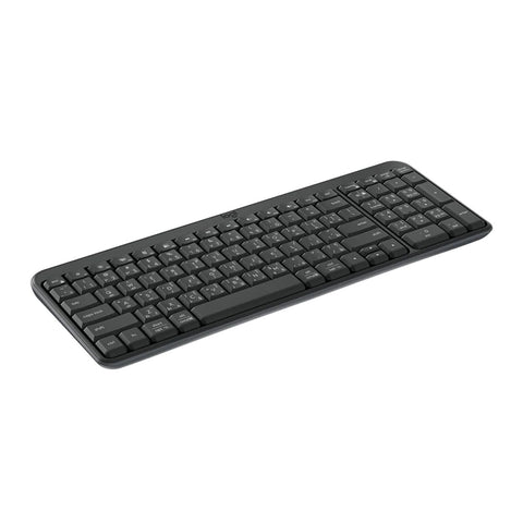 Logitech K250, Wireless/Bluetooth Keyboard, English/Arabic - Graphite
