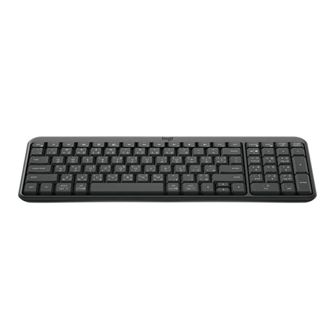 Logitech K250, Wireless/Bluetooth Keyboard, English/Arabic - Graphite