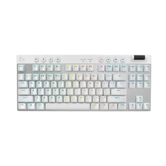 لوحة مفاتيح الألعاب اللاسلكية Logitech G PRO X TKL LIGHTSPEED - بيضاء