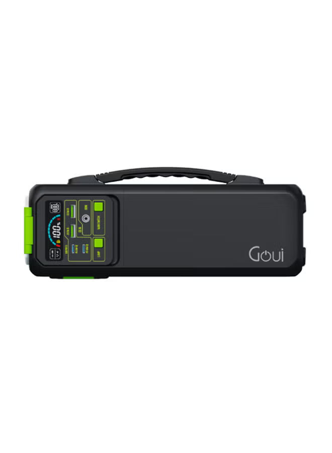 Goui, Beast Power Station 200W, with LED Flashlight – Black