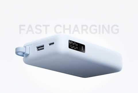 Xiaomi 67W Power Bank 10000 with Integrated USB-C Cable, Triple Output, Fast Charging & Digital Display