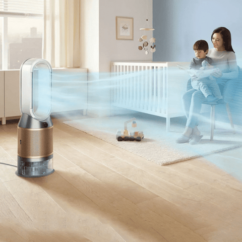Dyson PH05 2 in 1 Purifier & Humidifier +Cool PH2 De-NOx - White/Gold