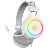 Rampage SN-R10 ALQUIST RGB Headset with USB and 3.5mm AUX - White