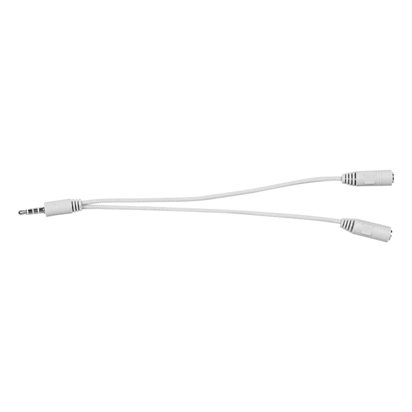 Rampage SN-R10 ALQUIST RGB Headset with USB and 3.5mm AUX - White
