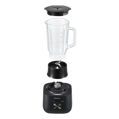 Panasonic MX-EG3351KTZ, Glass Jug Blender With Wet & Dry Mill, 1L, 400W