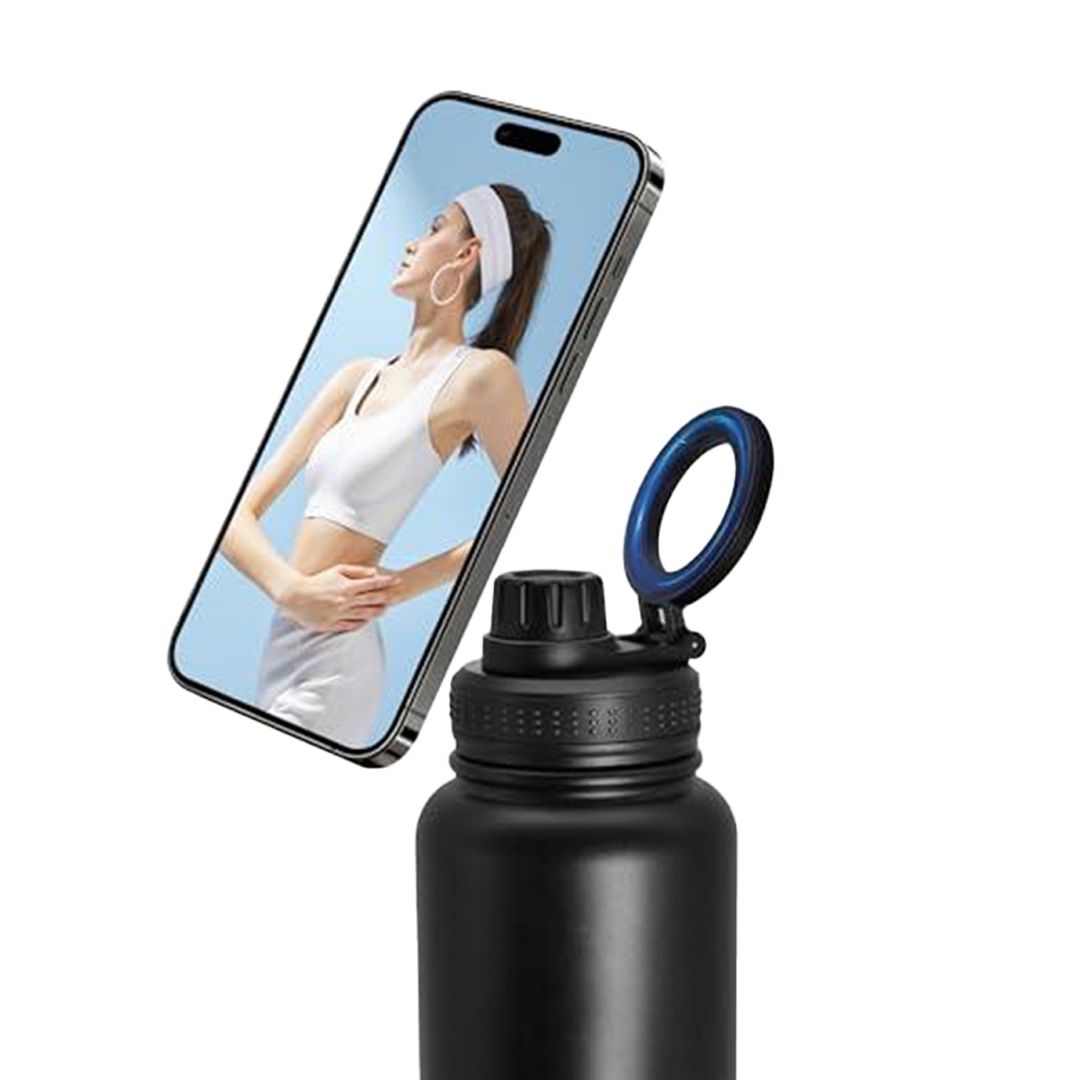 Emjoi MagSafe Stainless Steel Sport Bottle With MagSafe 900ML WHITE
