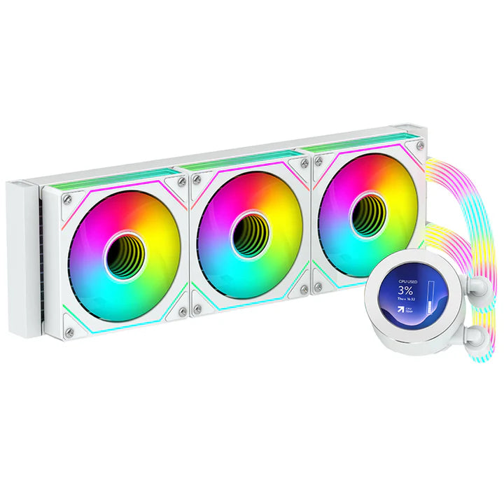 GAMEON KRAKEN N360 360mm LCD Display Liquid CPU Cooler With ARGB Tube