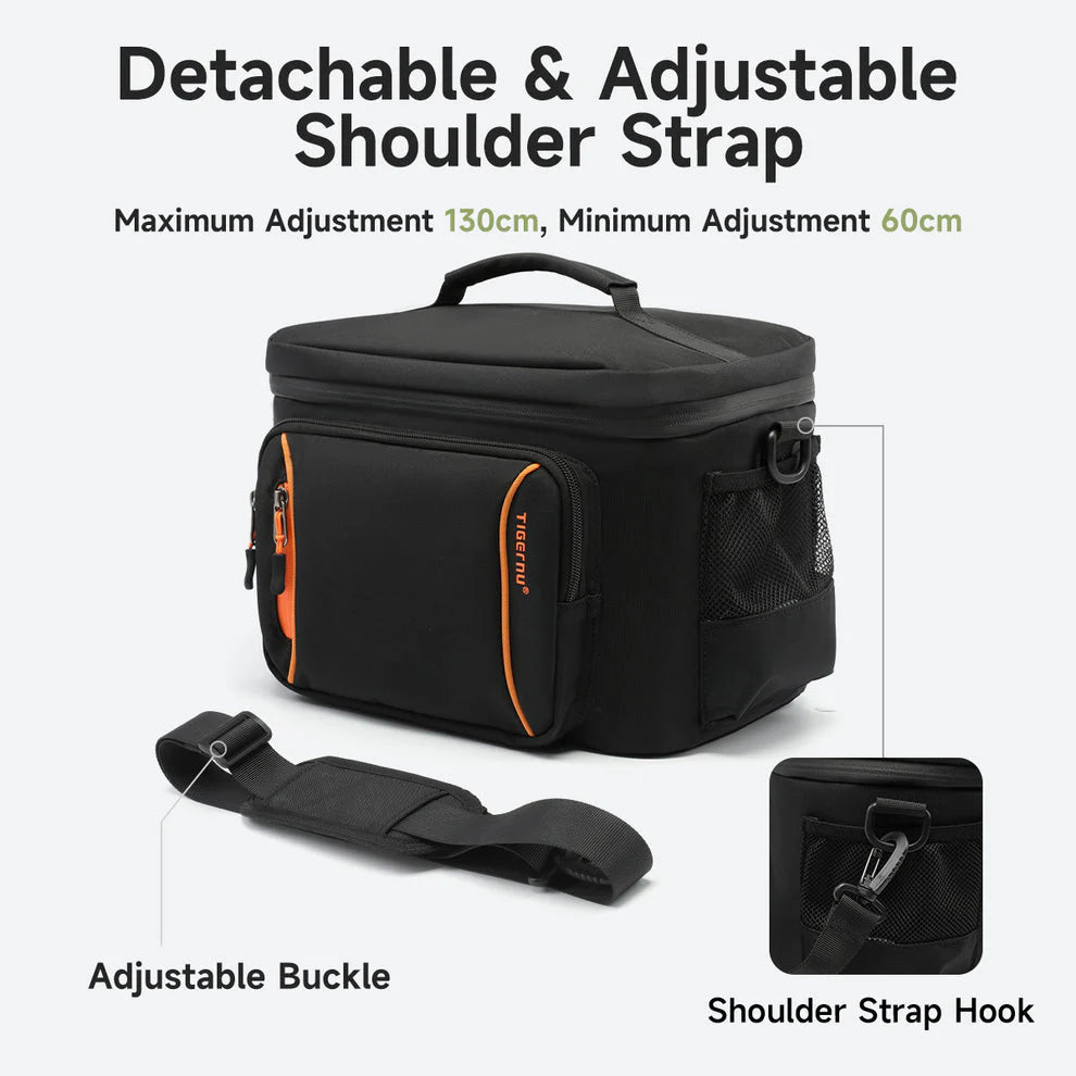 Tigernu T-S81196 13L Insulated Cooler Bag - Black