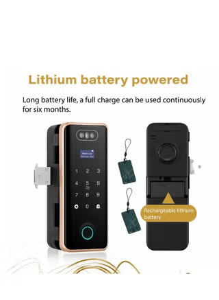 Elite Glass Smart Lock GL Plus – Premium Keyless Access For Glass Doors